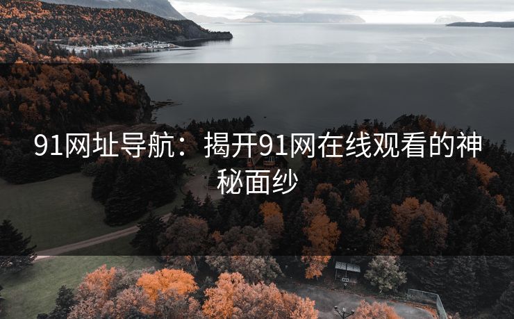 91网址导航:揭开91网在线观看的神秘面纱 91网址导航:揭开91网在线观看的神秘面纱